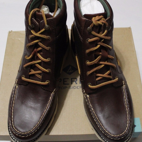sperry moc toe boot